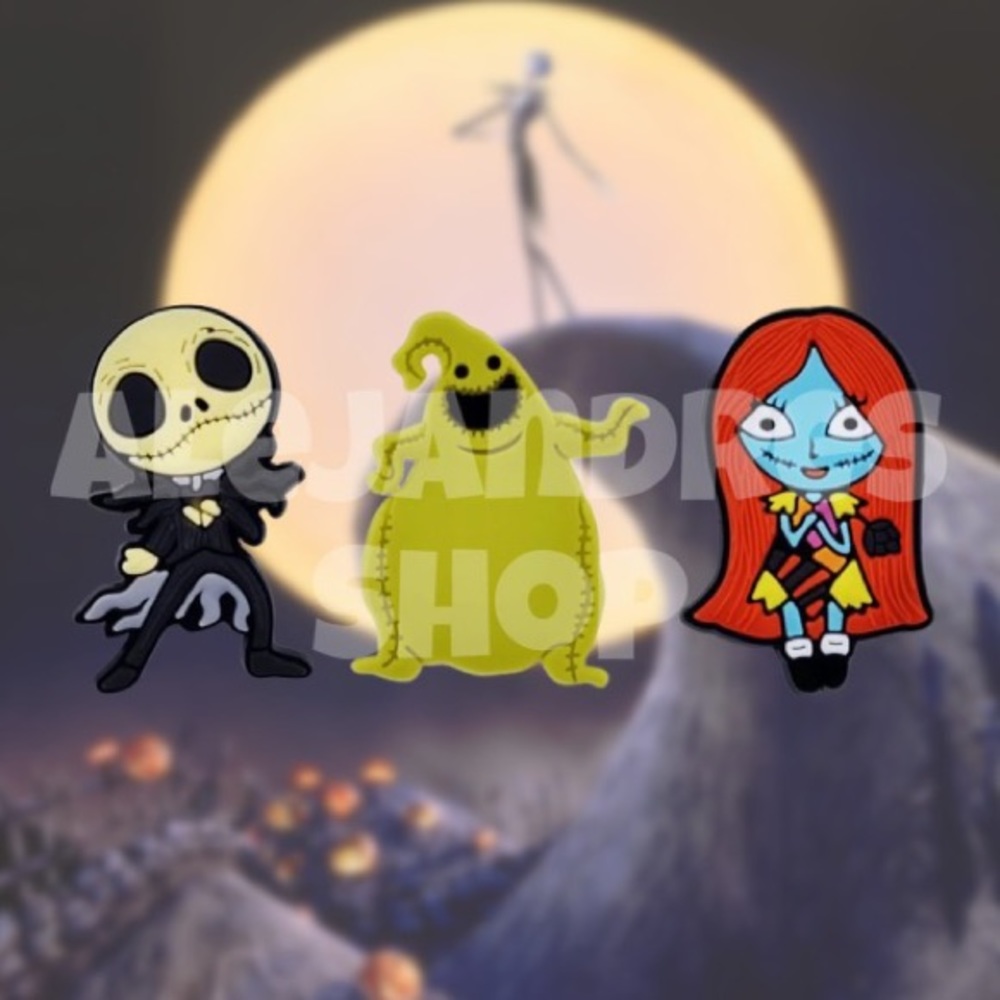 Nightmare Before Christmas Croc Shoe Charms